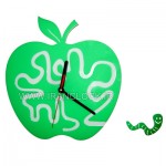 ساعت دیواری فانتزی سیب بامزه